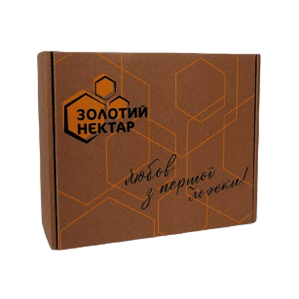 Подарунковий набір меду асорті - 1500 г - 0112-1 - Зображення 1